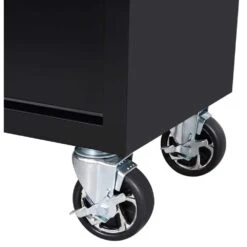 Husky 36 In. W X 18 In. D 12-Drawer Black Rolling Tool Chest Combo -Husky Tools Shop black husky tool chest combos h36ch6tr6blk 44 1000