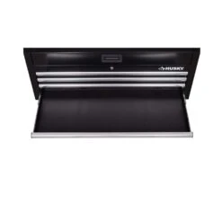 Husky Tool Storage 42 In. W X 18 In. D Standard Duty Black Tool Chest Combo -Husky Tools Shop black husky tool chest combos h42ch4tr8blk 1f 1000
