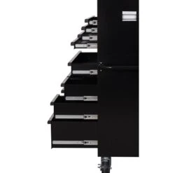 Husky Tool Storage 42 In. W X 18 In. D Standard Duty Black Tool Chest Combo -Husky Tools Shop black husky tool chest combos h42ch4tr8blk 77 1000