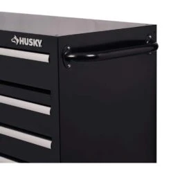 Husky 46 In. 14-Drawer Tool Chest And Cabinet Combo In Black -Husky Tools Shop black husky tool chest combos h46ch6tr8 d4 1000