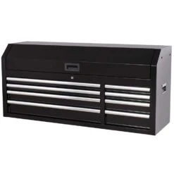 Husky Modular Tool Storage 52 In. W X 16 In. D Standard Duty Black Top Tool Chest -Husky Tools Shop black husky top tool chests h52ch8mod c3 1000