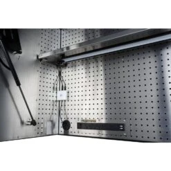 Husky 72 In. W X 25 In. D Professional Duty Tool Workbench Storage Hutch -Husky Tools Shop black husky top tool chests hpro72hutchblk 1f 1000