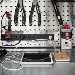 Husky 72 In. W X 25 In. D Professional Duty Tool Workbench Storage Hutch -Husky Tools Shop black husky top tool chests hpro72hutchblk 40 1000