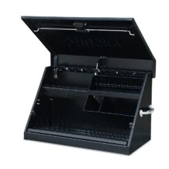 Husky Heavy-Duty 30 In. W X 15 In. D Black Steel Portable Triangle Top Chest For Sockets, Wrenches And Screwdrivers 18 Husky Heavy-Duty 30 In. W X 15 In. D Black Steel Portable Triangle Top Chest For Sockets, Wrenches And Screwdrivers -Husky Tools Shop black husky top tool chests thd30140 1f 1000