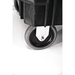 Husky 2-Tier Plastic 4-Wheeled Service Cart In Black -Husky Tools Shop black husky utility carts 12603 fa 1000