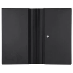 Husky Heavy Duty (28 In. W X 22 In. H X 14 In. D) Welded 20-Gauge Steel Wall Mounted Garage Cabinet In Black -Husky Tools Shop black husky wall mounted cabinets hw1f281422 blk c3 1000