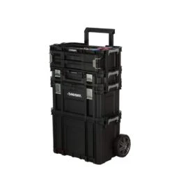 Husky Connect Stackable Portable 2 Drawer 13 Compartment Small Tools And Parts Organizer With Removable Dividers -Husky Tools Shop black modular tool storage systems 248984 c3 1000