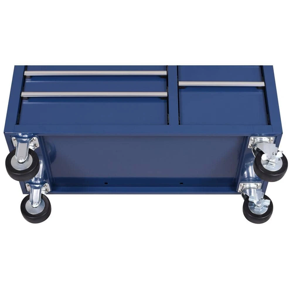 Husky Standard Duty 42 In. X 18 In. D 12-Drawer Blue Rolling Tool Chest Combo 7 Husky Standard Duty 42 In. X 18 In. D 12-Drawer Blue Rolling Tool Chest Combo - Image 5