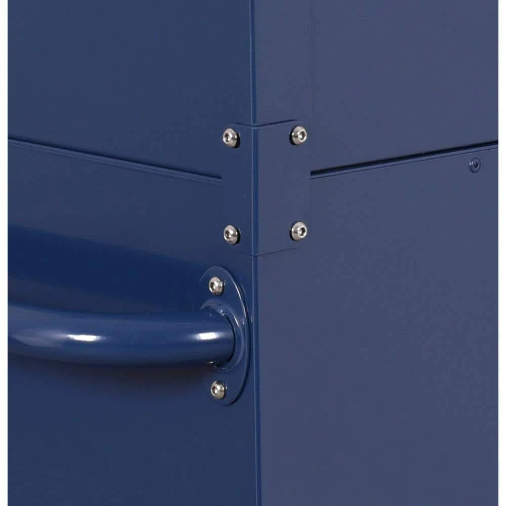 Husky Standard Duty 42 In. X 18 In. D 12-Drawer Blue Rolling Tool Chest Combo 13 Husky Standard Duty 42 In. X 18 In. D 12-Drawer Blue Rolling Tool Chest Combo - Image 11