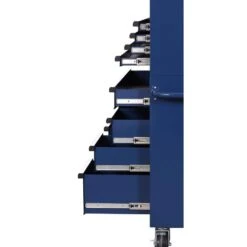 Husky Standard Duty 42 In. X 18 In. D 12-Drawer Blue Rolling Tool Chest Combo 21 Husky Standard Duty 42 In. X 18 In. D 12-Drawer Blue Rolling Tool Chest Combo -Husky Tools Shop blue husky tool chest combos h42ch4tr8blu 77 1000