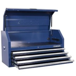 Husky Standard Duty 42 In. 4-Drawer Blue Top Tool Chest -Husky Tools Shop blue husky top tool chests h42ch4blu c3 1000