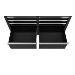 Husky Tool Storage 46 In. W X 18 In. D 9-Drawer Mobile Workbench Cabinet In Gloss Black -Husky Tools Shop gloss black husky mobile workbenches h46x18mwc9blk c3 1000