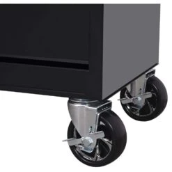 Husky Tool Storage 27 In. W X 18 In. D 5-Drawer Gloss Black Rolling Tool Cabinet -Husky Tools Shop gloss black husky tool cabinets h27tr5blk 76 1000