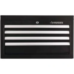 Husky 26 In. W X 12 In. D Standard Duty 4-Drawer Top Tool Chest In Gloss Black -Husky Tools Shop gloss black husky top tool chests hkst98065bk 40 1000