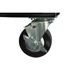 Husky 28 In. Wide 17 In. Deep 3 Tier Cart, Gloss Black -Husky Tools Shop gloss black husky utility carts houc28a3b11 76 1000