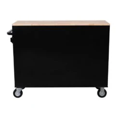Husky 46 In. W X 18 In. D 9-Drawer Black Mobile Workbench Cabinet 18 Husky 46 In. W X 18 In. D 9-Drawer Black Mobile Workbench Cabinet -Husky Tools Shop gloss black with silver trim husky mobile workbenches h46mwc9v18 66 1000