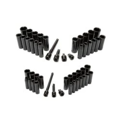 Husky 52 In. W X 25 In. D 9-Drawer Gloss Blue Mobile Workbench Tool Chest With Mechanics Tool Set In Foam (370-Piece) -Husky Tools Shop gloss blue husky mobile workbenches h370eva52mwbblucb 76 1000