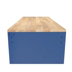Husky Tool Storage 46 In. W X 18 In. D 9-Drawer Gloss Blue Mobile Workbench Cabinet -Husky Tools Shop gloss blue husky mobile workbenches h46x18mwc9blu 44 1000