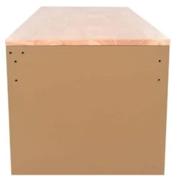 Husky Standard Duty 46 In. W X 18 In. D 9-Drawer Gloss Tan Mobile Workbench Cabinet With Solid Wood Top 22 Husky Standard Duty 46 In. W X 18 In. D 9-Drawer Gloss Tan Mobile Workbench Cabinet With Solid Wood Top -Husky Tools Shop gloss desert tan husky mobile workbenches h46x18mwc9tan 44 1000