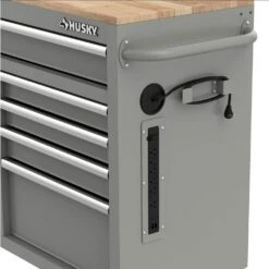 Husky Tool Storage 46 In. W Gloss Gray Mobile Workbench Cabinet 22 Husky Tool Storage 46 In. W Gloss Gray Mobile Workbench Cabinet -Husky Tools Shop gloss gray husky mobile workbenches h46x18mwc9gry 1f 1000