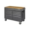Husky 46 In. W X 25 In. D 9-Drawer Gloss Gray Mobile Workbench 2 Husky 46 In. W X 25 In. D 9-Drawer Gloss Gray Mobile Workbench -Husky Tools Shop gloss gray husky mobile workbenches hotc4609b46m 64 1000