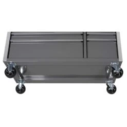 Husky Tool Storage 52 In. W X 25 In. D Standard Duty Gloss Gray Mobile Workbench Tool Chest 21 Husky Tool Storage 52 In. W X 25 In. D Standard Duty Gloss Gray Mobile Workbench Tool Chest -Husky Tools Shop gloss gray with silver trim husky mobile workbenches h52mwc10gry 77 1000