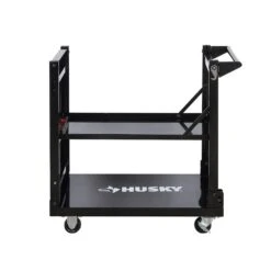 Husky 33 In. W Folding Utility Cart -Husky Tools Shop gloss husky tool carts 00069 1f 1000