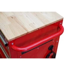 Husky 46 In. W X 18 In. D Standard Duty 5-Drawer Rolling Utility Tool Cart In Gloss Red -Husky Tools Shop gloss red husky tool carts houc4605b21m 44 1000