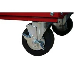 Husky 46 In. W X 18 In. D Standard Duty 5-Drawer Rolling Utility Tool Cart In Gloss Red -Husky Tools Shop gloss red husky tool carts houc4605b21m 77 1000