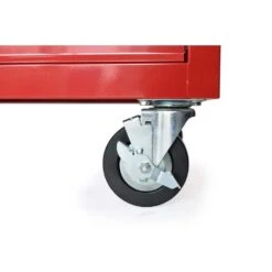 Husky 42 In. 12-Drawer 24.5 In. Deep Tool Chest/Rolling Cab Set Gross Red -Husky Tools Shop gloss red husky tool chest combos hotc4212b21s 40 1000