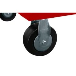 Husky 42 In. 12-Drawer 24.5 In. Deep Tool Chest/Rolling Cab Set Gross Red -Husky Tools Shop gloss red husky tool chest combos hotc4212b21s 77 1000