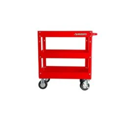 Husky 28 In. 3 Tier Cart, Gloss Red -Husky Tools Shop gloss red husky utility carts houc28a3b21 1f 1000