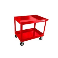Husky 36 In. 2 Tier Cart, Gloss Red -Husky Tools Shop gloss red husky utility carts houc36a2b21 1f 1000