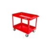 Husky 36 In. 2 Tier Cart, Gloss Red -Husky Tools Shop gloss red husky utility carts houc36a2b21 64 1000