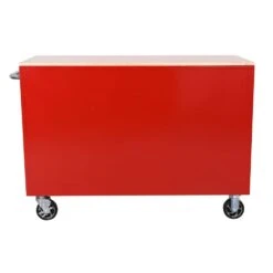 Husky Tool Storage 52 In. W X 25 In. D 10-Drawer Standard Duty Gloss Red Mobile Workbench Tool Chest -Husky Tools Shop gloss red with silver trim husky mobile workbenches h52mwc10red 66 1000