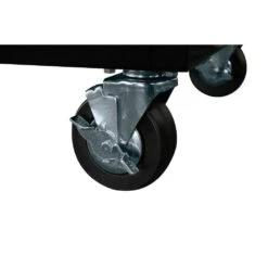 Husky 52 In. W X 25 In. D 9-Drawer Gloss White Mobile Workbench Tool Chest With Mechanics Tool Set In Foam (370-Piece) -Husky Tools Shop gloss white husky mobile workbenches h370eva52mwbwhtcb 1f 1000