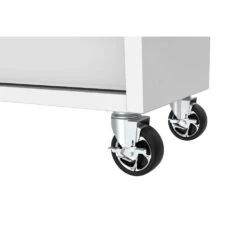 Husky Tool Storage 46 In. W X 18 In. D 9-Drawer Gloss White Mobile Workbench Cabinet -Husky Tools Shop gloss white husky mobile workbenches h46x18mwc9wht 76 1000