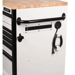 Husky Tool Storage 61 In. W X 23 In. D Heavy Duty White Mobile Workbench Tool Chest 25 Husky Tool Storage 61 In. W X 23 In. D Heavy Duty White Mobile Workbench Tool Chest -Husky Tools Shop gloss white with black trim husky mobile workbenches h61mwc15gwhd fa 1000