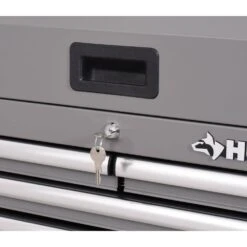 Husky Tool Storage 27 In. W Standard Duty Gray Tool Chest Combo -Husky Tools Shop gray husky tool chest combos h27ch5tr7gry g3 1f 1000