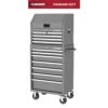 Husky Tool Storage 27 In. W Standard Duty Gray Tool Chest Combo -Husky Tools Shop gray husky tool chest combos h27ch5tr7gry g3 64 1000