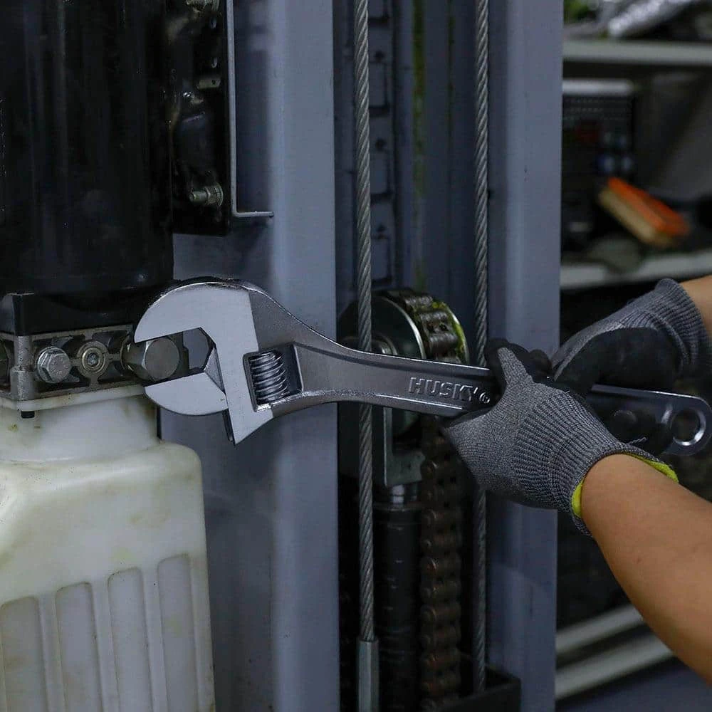 Husky 15 In. Adjustable Wrench 10 Husky 15 In. Adjustable Wrench - Image 8