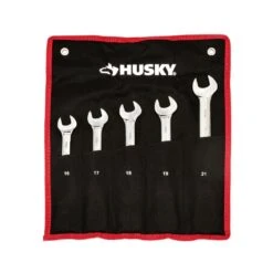 Husky 72-Tooth Large Reversible Metric Ratcheting Wrench Set (5-Piece) -Husky Tools Shop husky adjustable wrenches hrrw5pcmmlg c3 1000