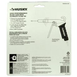 Husky High Performance Blow Gun With Ultimate Flow Tip -Husky Tools Shop husky air blow guns 035 0018h 4f 1000