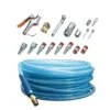 Husky 1/4 In. X 50 Ft. Poly Air Hose And Air Accessories Kit (17-Pieces) -Husky Tools Shop husky air hoses ab 50c 17k 64 1000