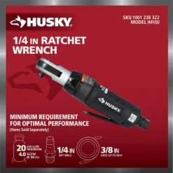 Husky 1/4 In. Ratchet Wrench 15 Husky 1/4 In. Ratchet Wrench -Husky Tools Shop husky air ratchet wrenches h4150 77 1000