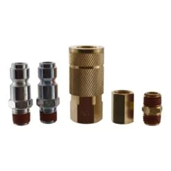 Husky 5-Piece 3/8 In. Automotive-Style Quick-Connector Kit -Husky Tools Shop husky air tool fittings hda20700av 40 1000