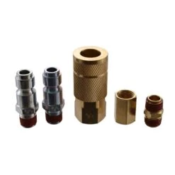 Husky 5-Piece 3/8 In. Automotive-Style Quick-Connector Kit -Husky Tools Shop husky air tool fittings hda20700av a0 1000