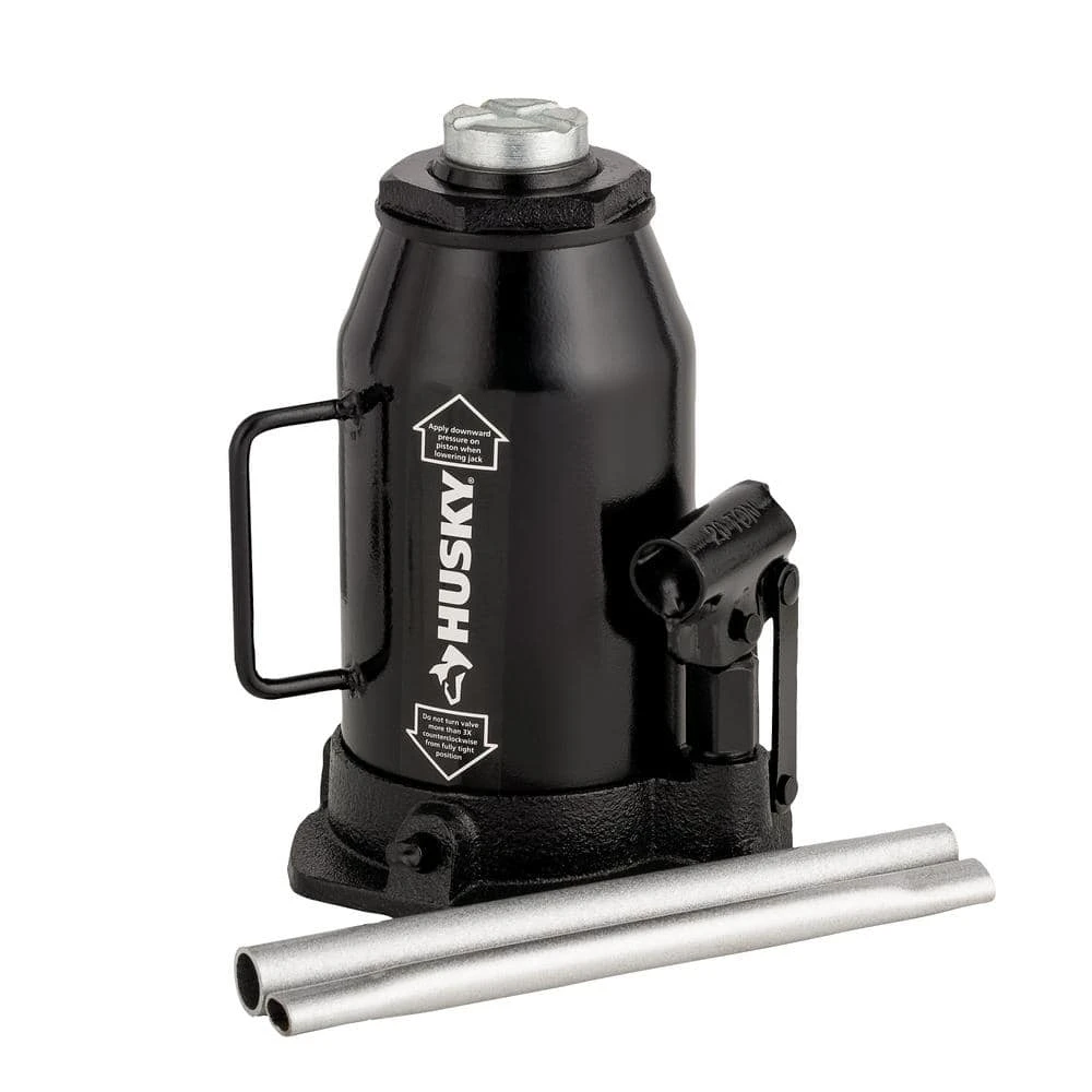 Husky 20-Ton Hydraulic Bottle Car Jack 3 Husky 20-Ton Hydraulic Bottle Car Jack