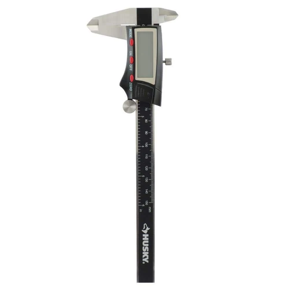 Husky 6 In. 3-Mode Digital Fractional Caliper 3 Husky 6 In. 3-Mode Digital Fractional Caliper