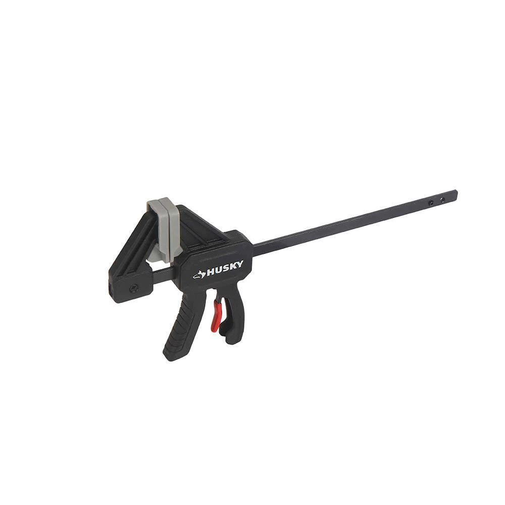 Husky 4-1/2 In. And 6 In. Trigger Clamps Set (16-Piece) 6 Husky 4-1/2 In. And 6 In. Trigger Clamps Set (16-Piece) - Image 4